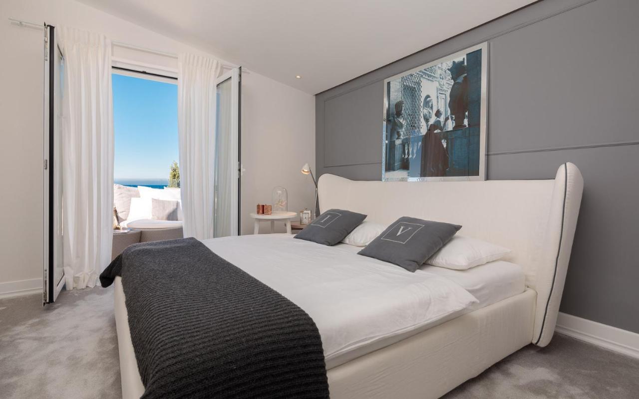 Luxury Seafront Villa Primosten Glamour With Private Pool, Sauna And Gym At The Beach In Primošten Exteriör bild
